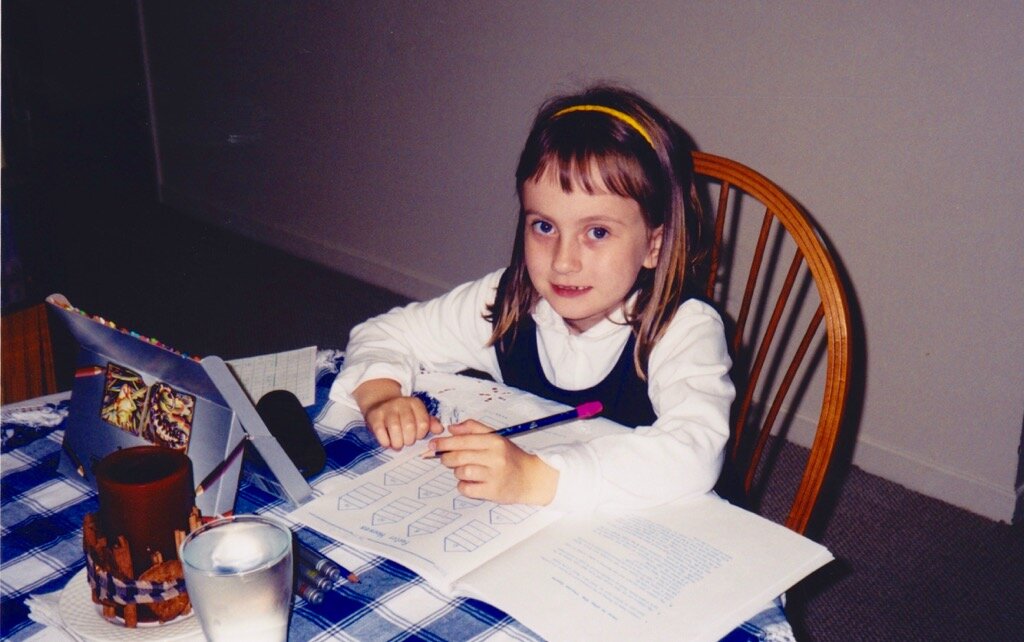 Margie working at school