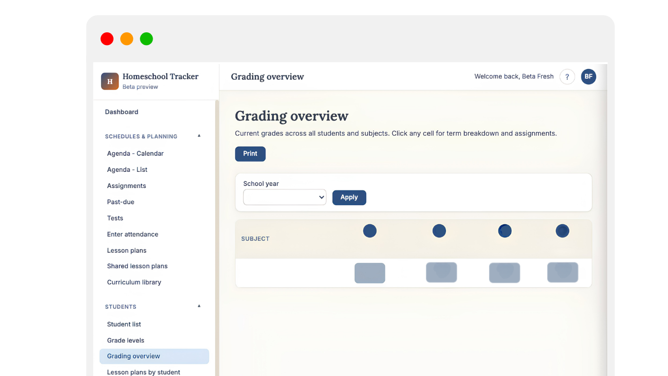 Gradebook