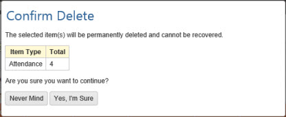 delete