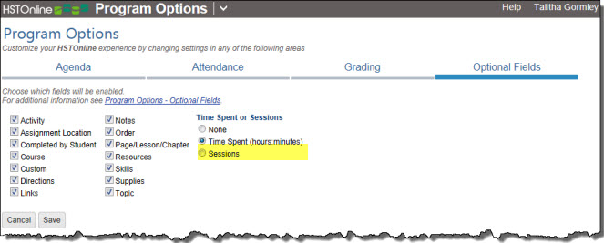 sessions